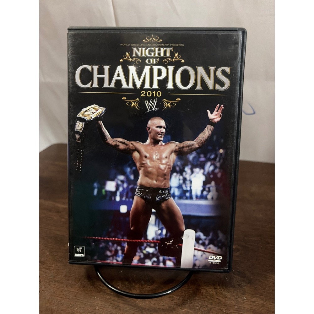 WWE Night of Champions 2010 DVD Randy Orton John Cena Kane Excellent Condition